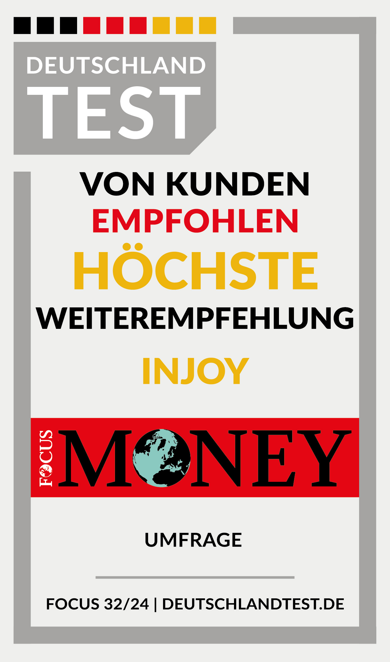 siegel_dt_vke_hochste-weiterempfehlung_2024_injoy siegel_dt_vke_hochste-weiterempfehlung_2024_injoy